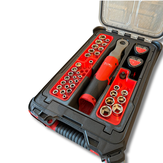 M12 skralle og pipesett innlegg for PACKOUT™ sortimentboks