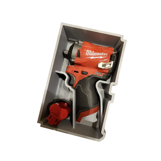 m12 compact 3/8 muttertrekker innlegg til Milwaukee PACKOUT™ Skuff