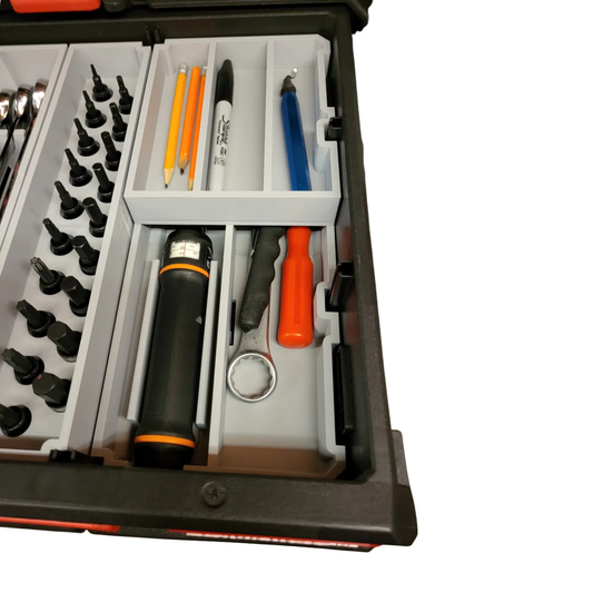 Double stack innlegg 65mm til Milwaukee PACKOUT™ Skuff