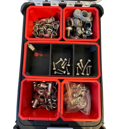 3-delt skillevegg til Milwaukee PACKOUT™ sortimentboks