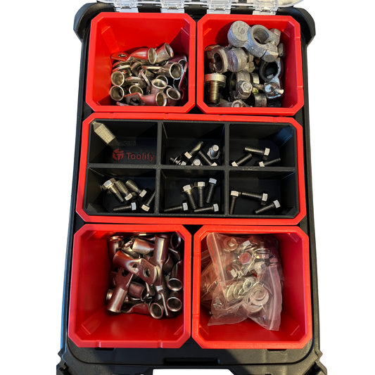 6-delt skillevegg til Milwaukee PACKOUT™ sortimentboks