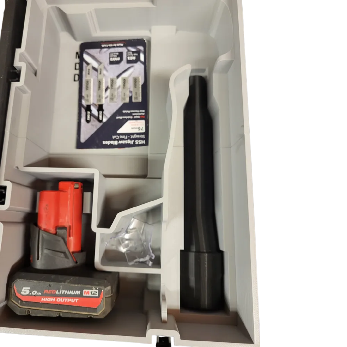 m12 stikksag innlegg til Milwaukee PACKOUT™ Skuff