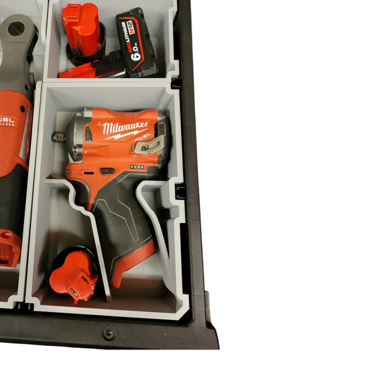 m12 compact 3/8 muttertrekker innlegg til Milwaukee PACKOUT™ Skuff