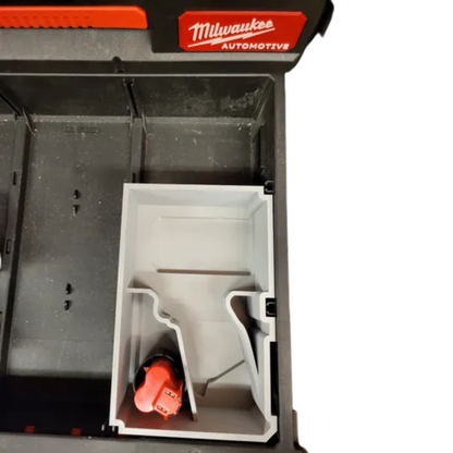 m12 compact 3/8 muttertrekker innlegg til Milwaukee PACKOUT™ Skuff