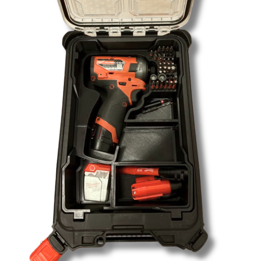 M12 SURGE™ slagskrutrekker innlegg for PACKOUT™ sortimentboks