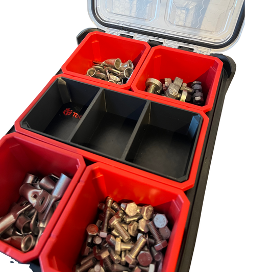 3-delt skillevegg til Milwaukee PACKOUT™ sortimentboks