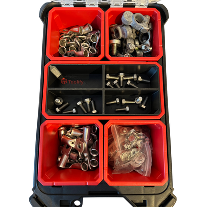 4-part divider for Milwaukee PACKOUT™ deep organizer