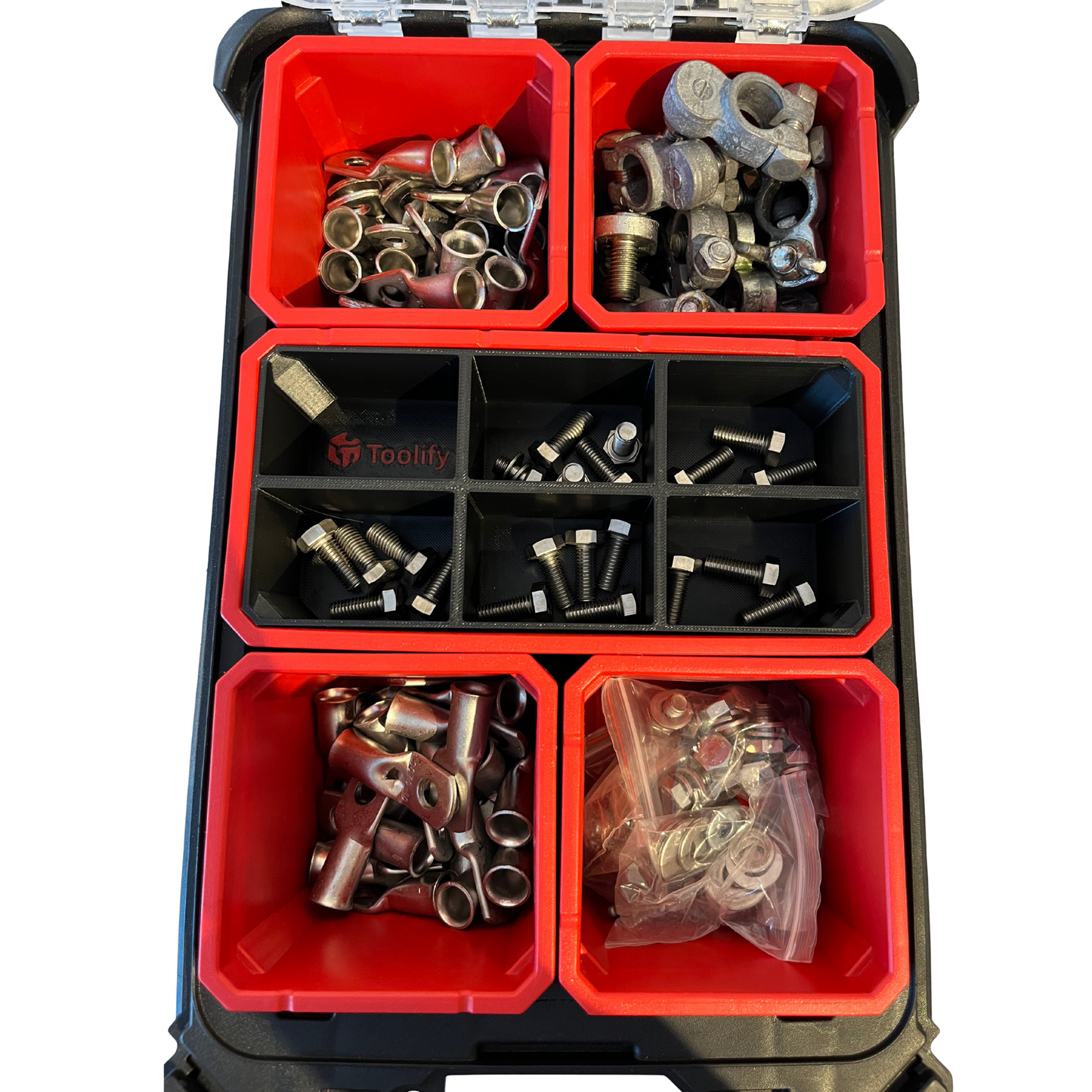 6-part divider for Milwaukee PACKOUT™ deep organizer