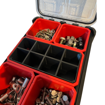 8-part divider for Milwaukee PACKOUT™ deep organizer