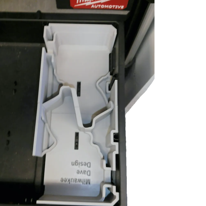 m12 1/2 og 3/8 muttertrekker innlegg til Milwaukee PACKOUT™ Skuff