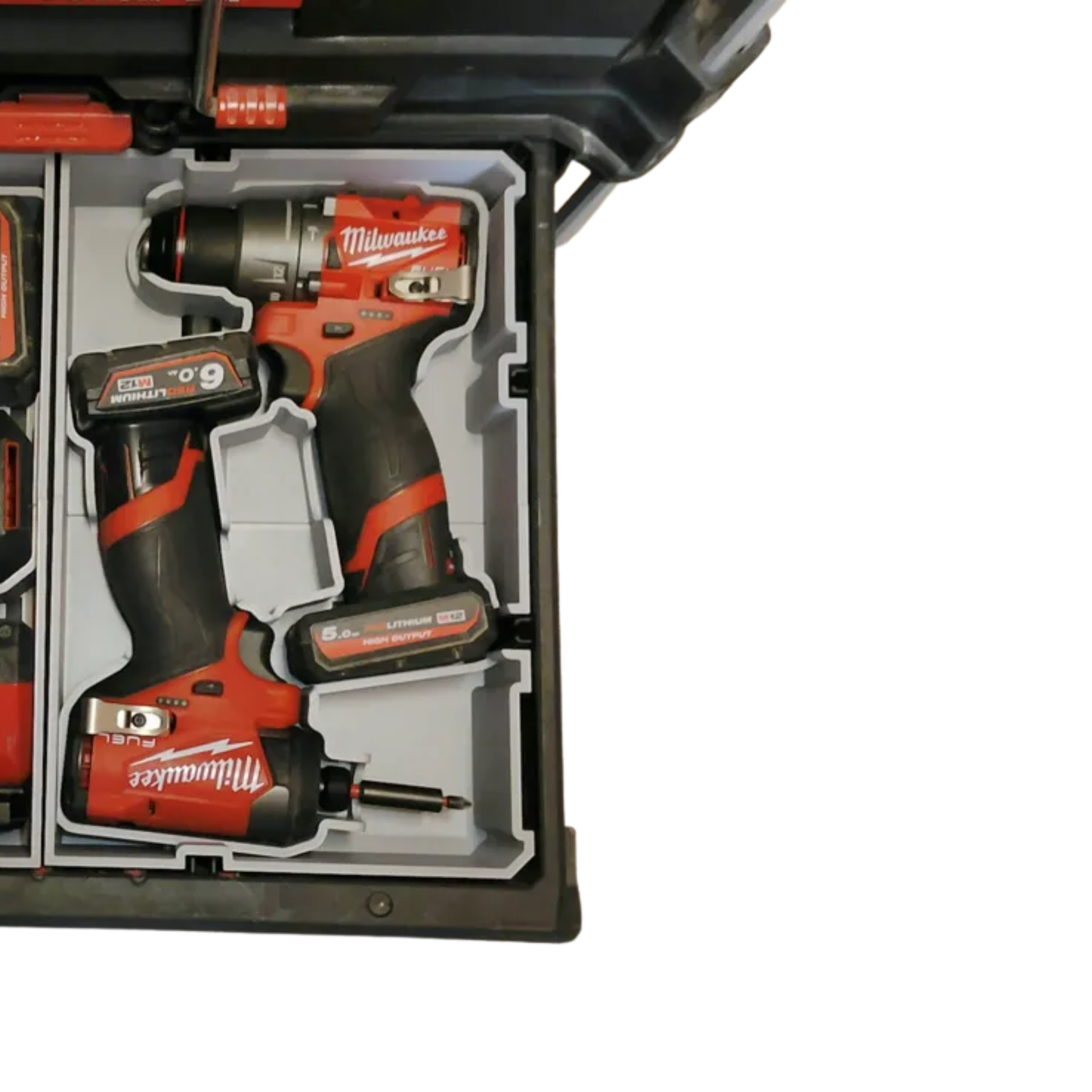 m12 FPD2 & FID2  innlegg til Milwaukee PACKOUT™ Skuff