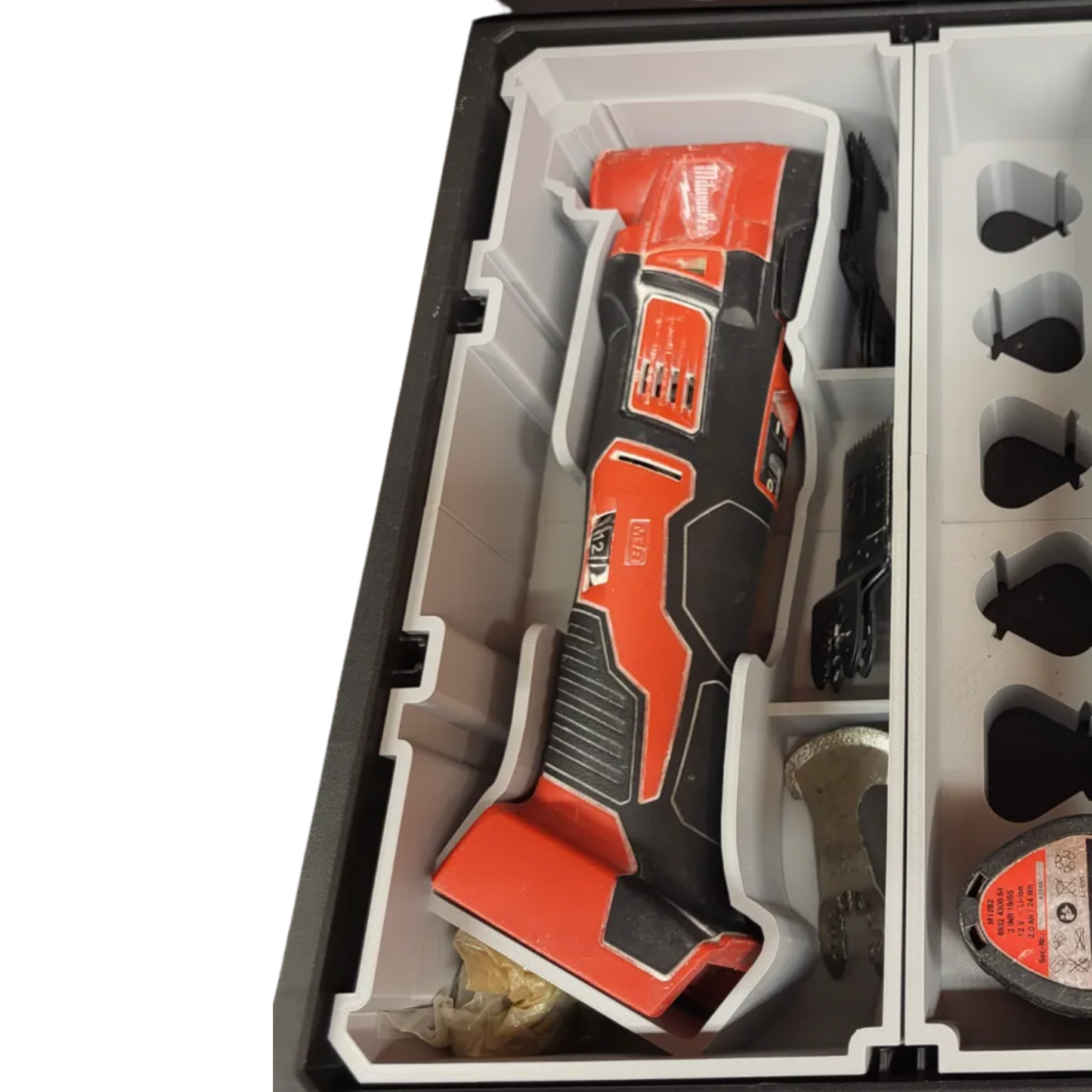 m18 børstet multitool innlegg til Milwaukee PACKOUT™ Skuff