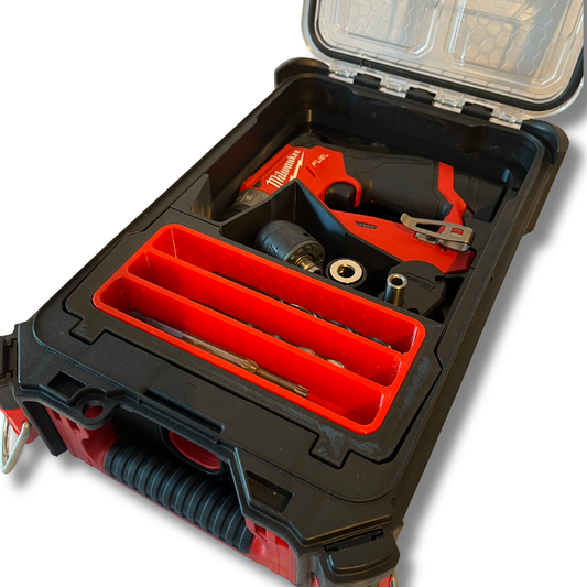 M12 Borskrutrekker innlegg for PACKOUT™ sortimentboks