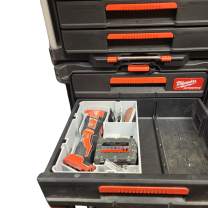 m18 børstet multitool XL innlegg til Milwaukee PACKOUT™ Skuff