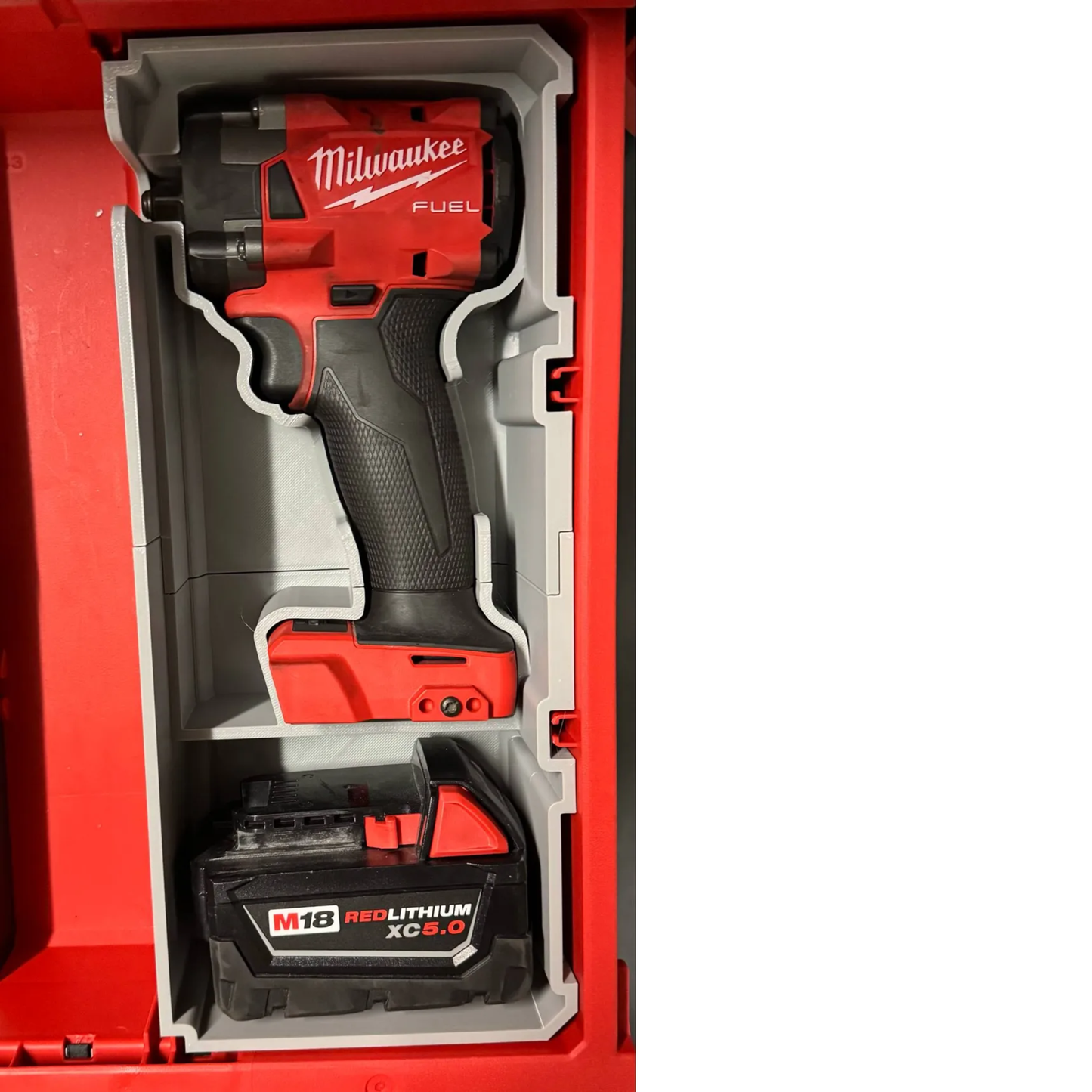 m18 compact 1/2 muttertrekker innlegg til Milwaukee PACKOUT™ Skuff